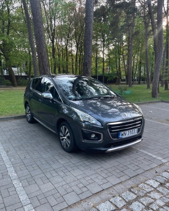 Peugeot 3008 cena 46825 przebieg: 104552, rok produkcji 2014 z Warszawa małe 46